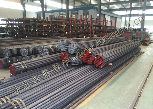 青島凱能鍋爐原材料區(qū)