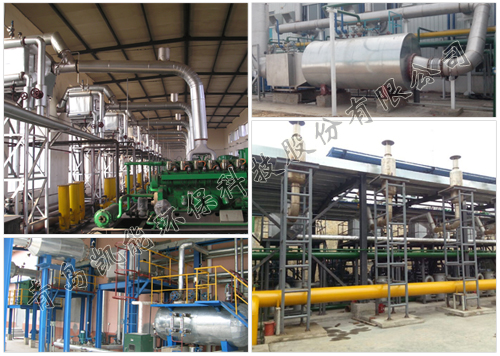 凱能環(huán)保發(fā)電機(jī)組余熱鍋爐現(xiàn)場(chǎng)