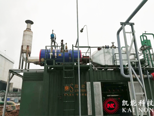 600kW發(fā)電機(jī)組余熱鍋爐余熱回收現(xiàn)場 600kW發(fā)電機(jī)組余熱鍋爐余熱回收現(xiàn)場