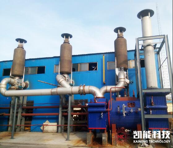 凱能瓦斯電站余熱利用項(xiàng)目現(xiàn)場