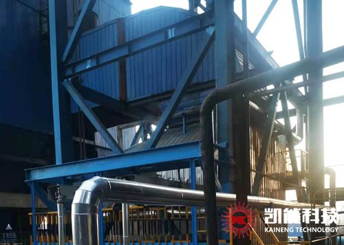 熱電廠低溫省煤器項(xiàng)目現(xiàn)場