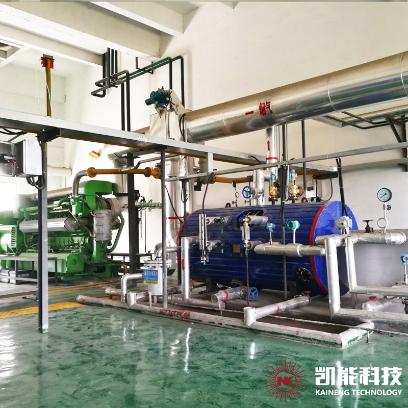 發(fā)電機(jī)組余熱鍋爐項(xiàng)目現(xiàn)場(chǎng)