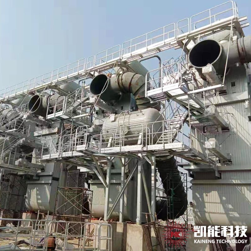 重油發(fā)電機(jī)組余熱鍋爐項(xiàng)目現(xiàn)場