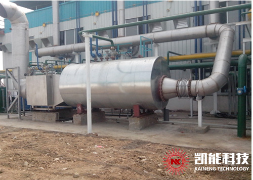 發(fā)電機組煙氣余熱利用項目現(xiàn)場